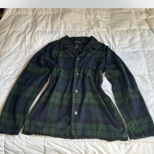 Polo by Ralph Lauren Green and Navy Shirt